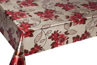 Table Cover - Gold Or Silver Table Cover - Double Face Printed Table Cover - F8001