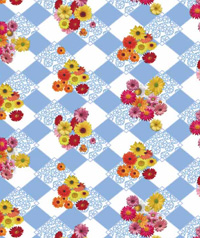 Table Cover - Printed Table Cover - Flowers Series Table Cover - H020
