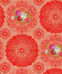Table Cover - Printed Table Cover - Flowers Series Table Cover - H075