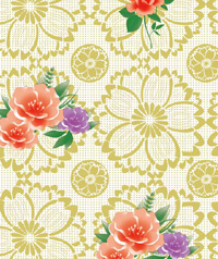 Table Cover - Printed Table Cover - Flowers Series Table Cover - H076