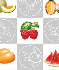 Table Cover - Printed Table Cover - Fruits Series Table Cover - FOUR005