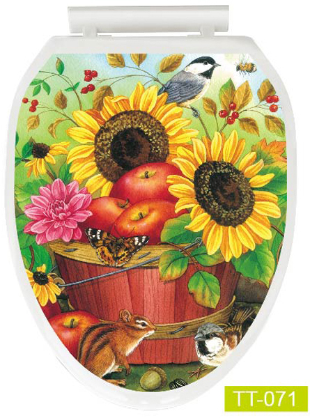 Pvc Sticker - Toilet Tattoos - TT-071