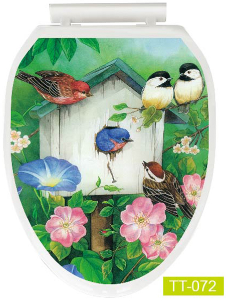 Pvc Sticker - Toilet Tattoos - TT-072