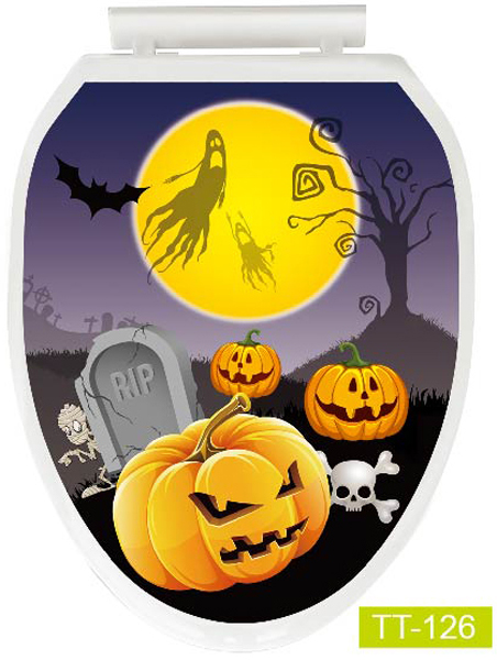 Pvc Sticker - Toilet Tattoos - TT-126